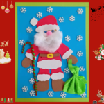 Mikołaj wykonany przez Irenkę